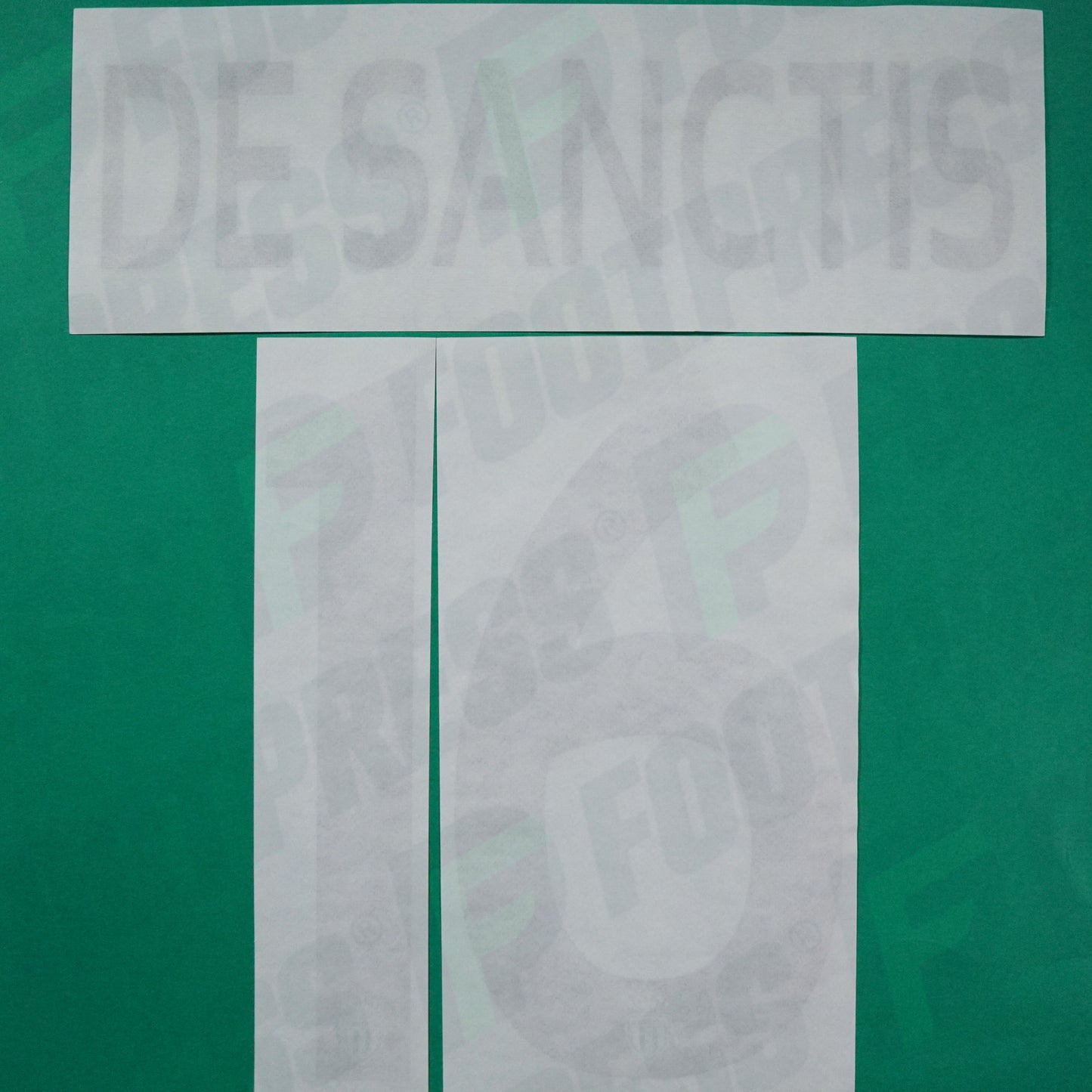 Flocage Officiel - AS Monaco, De Sanctis, 2016/2017, GK, Noir