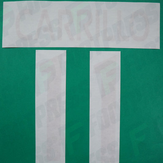 Flocage Officiel - AS Monaco, Carrillo, 2016/2017, Home Europe, Rouge