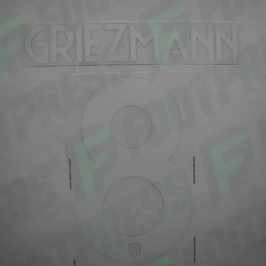 Flocado Oficial - Atlético Madrid, Griezmann, 2022/2023, Local, Blanco