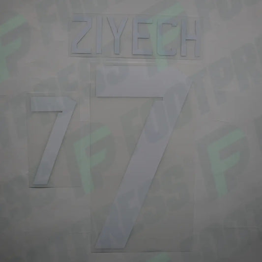 Official Nameset - Morocco, Ziyech, 2022, Home, White