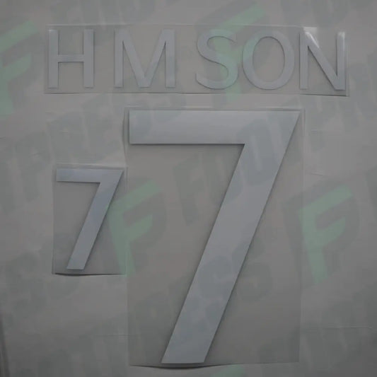 Flocado oficial - Corea del Sur, Heung-min Son, 2022, Visitante, Blanco