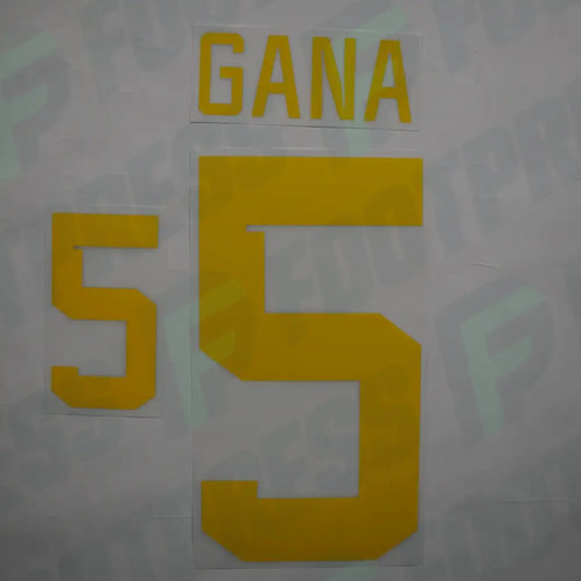 Flocado Oficial - Senegal, Gana Gueye, 2022, Visitante, Amarillo