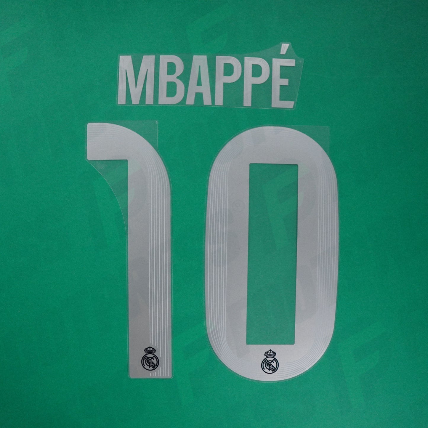 Flocage Officiel - Real Madrid, Mbappé, 2025/2026, Away, Gris