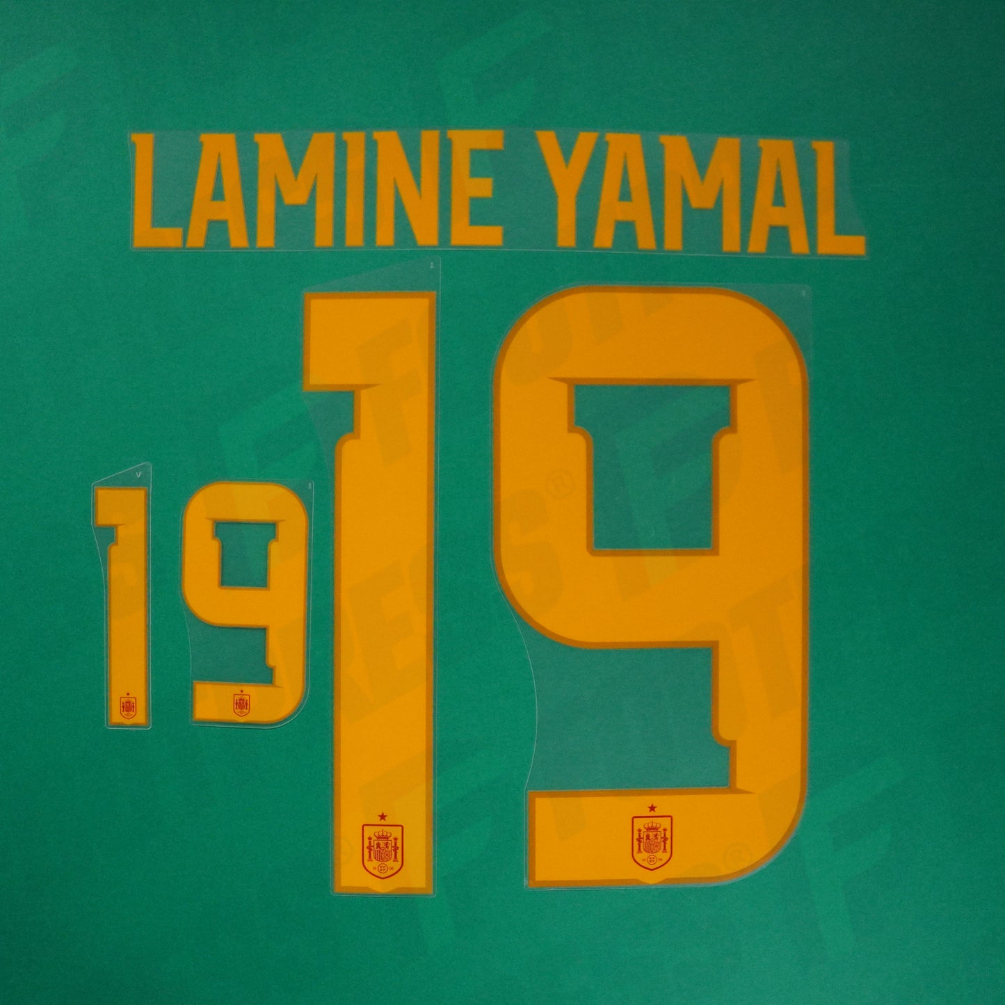 Flocage Officiel - Espagne, Lamine Yamal, 2026, Home, Orange