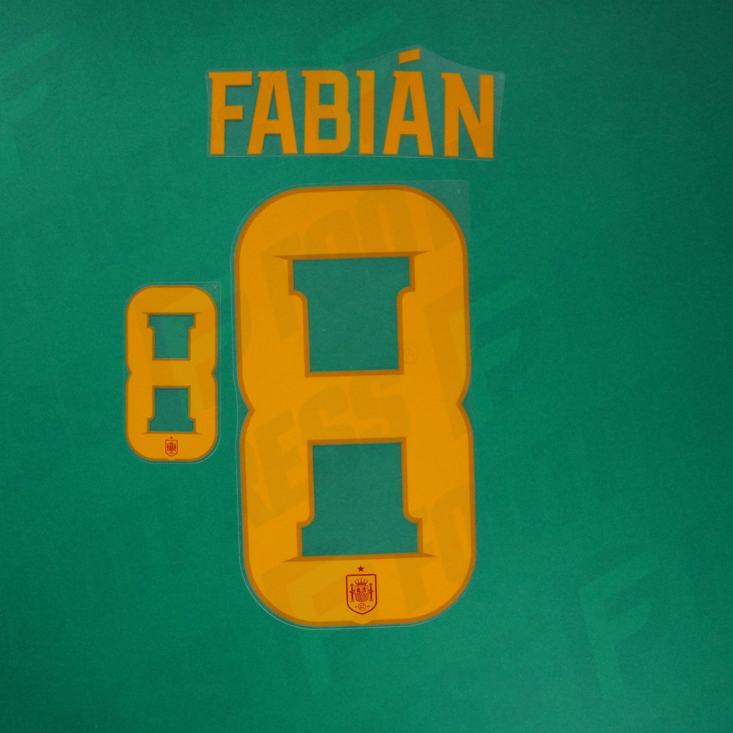 Flocage Officiel - Espagne, Fabian Ruiz, 2026, Home, Orange