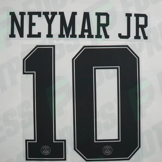 Flocage Officiel - Paris Saint-Germain, Neymar JR, 2018/2019, Third, Noir (PSG)