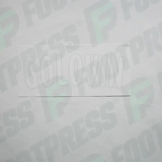 Flocage Officiel - AS Monaco, Golovin, Blanc/Rouge