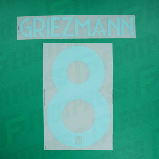 Flocado Oficial - Atlético Madrid, Griezmann, 2022/2023, Visitante, Azul