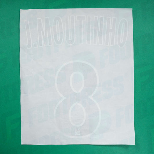 Flocado Oficial - AS Monaco, Joao Moutinho, 2015/2016 2016/2017, Visitante, Negro