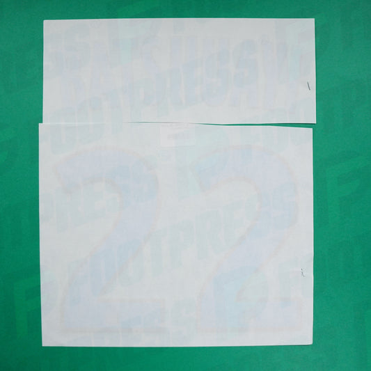 Official Nameset - Olympique de Marseille, Batshuayi, 2015/2016, Home, Blue (OM)