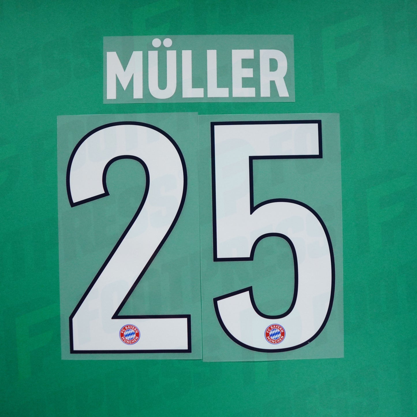 Flocage Officiel - Bayern Munich, Muller, 2018/2019, Home, Blanc