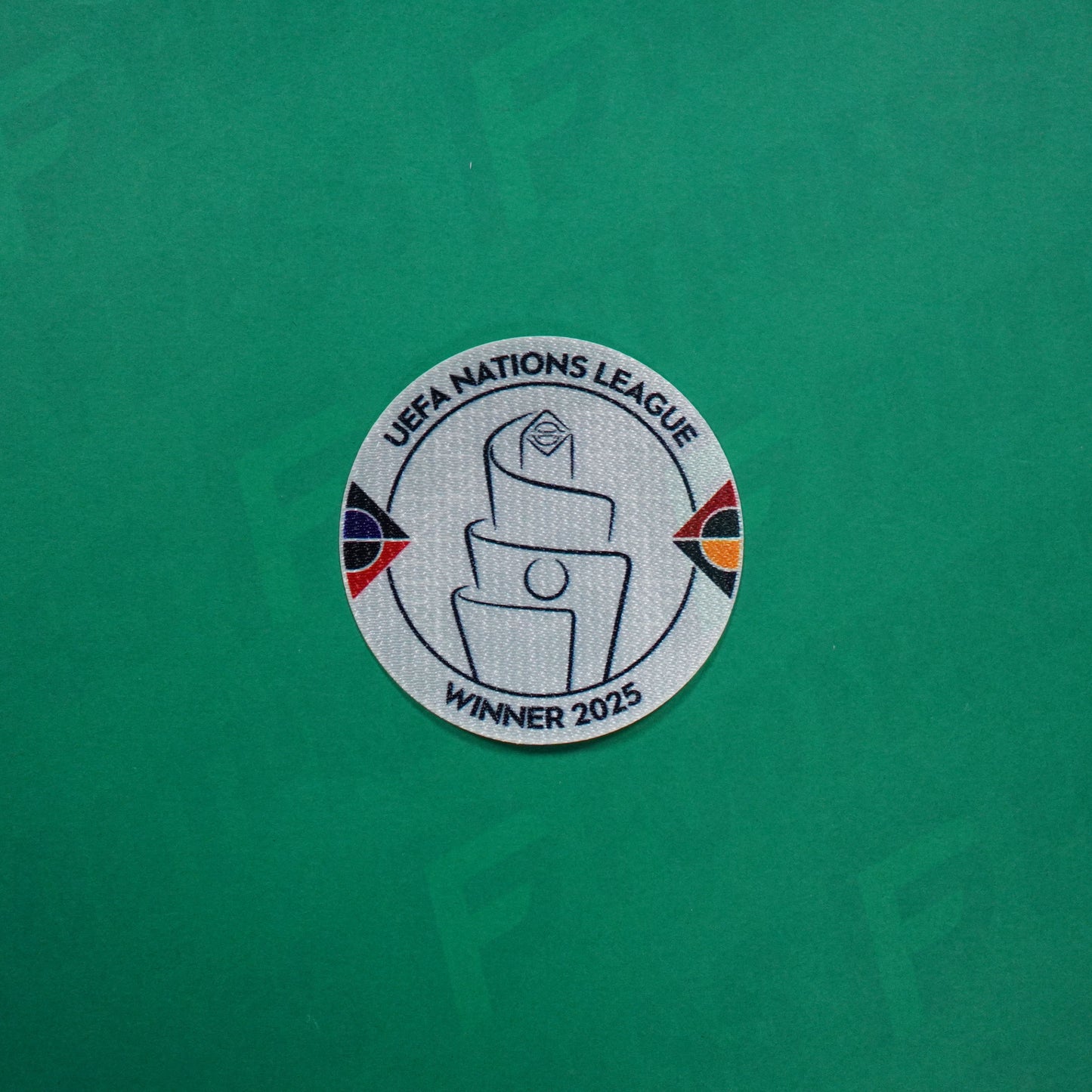 Flocage Officiel - Patch, UEFA Nations League 2025 Winners Badge Sleeve