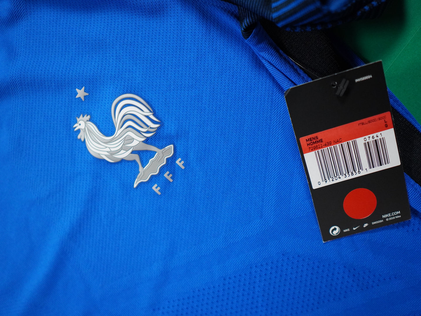 Maillot Officiel - France, 2016, Home, Stock Pro, BNWT, (L)