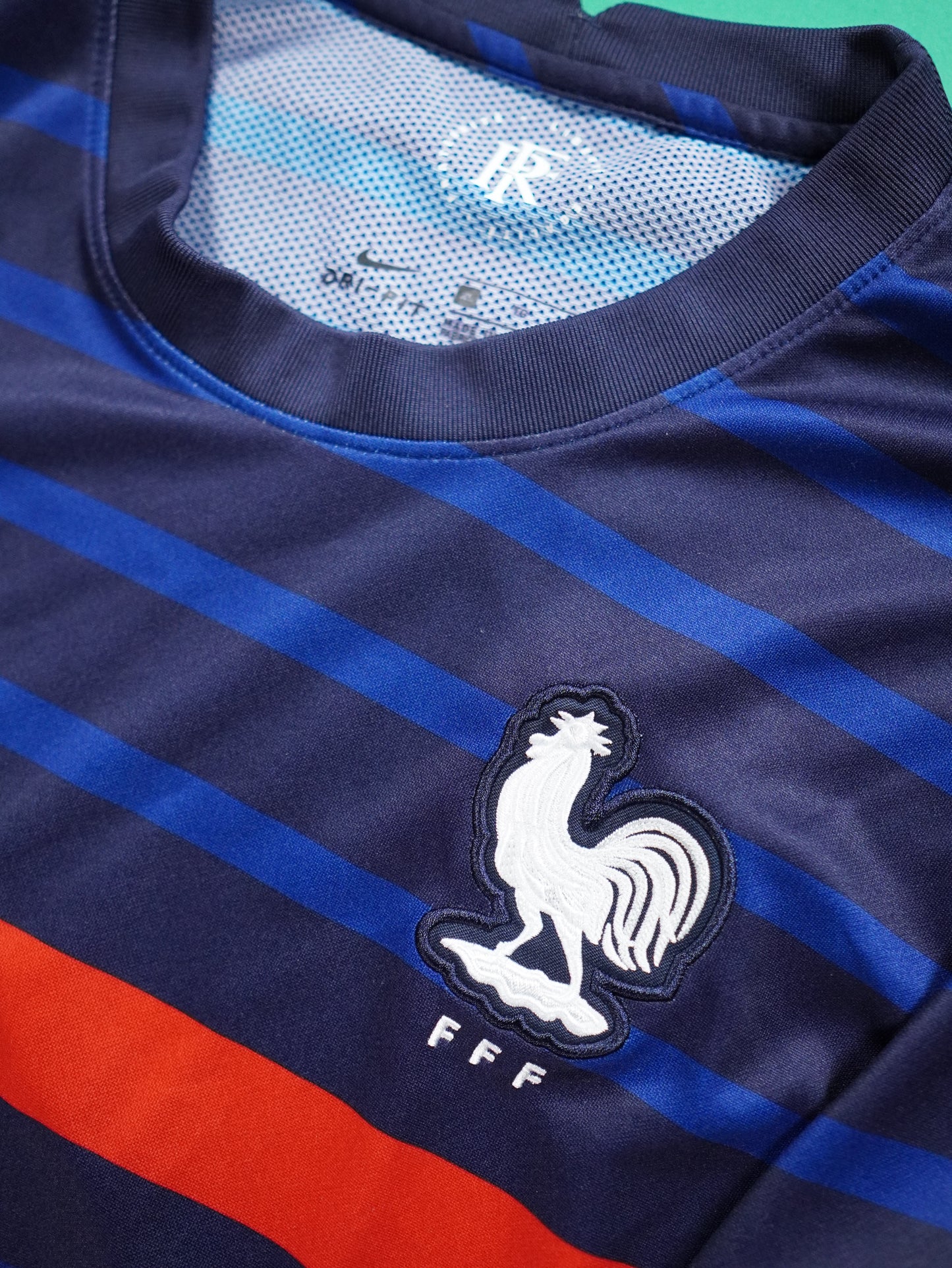 Maillot Officiel - France, 2020, Home Sans étoile, Stock Pro, (XL)