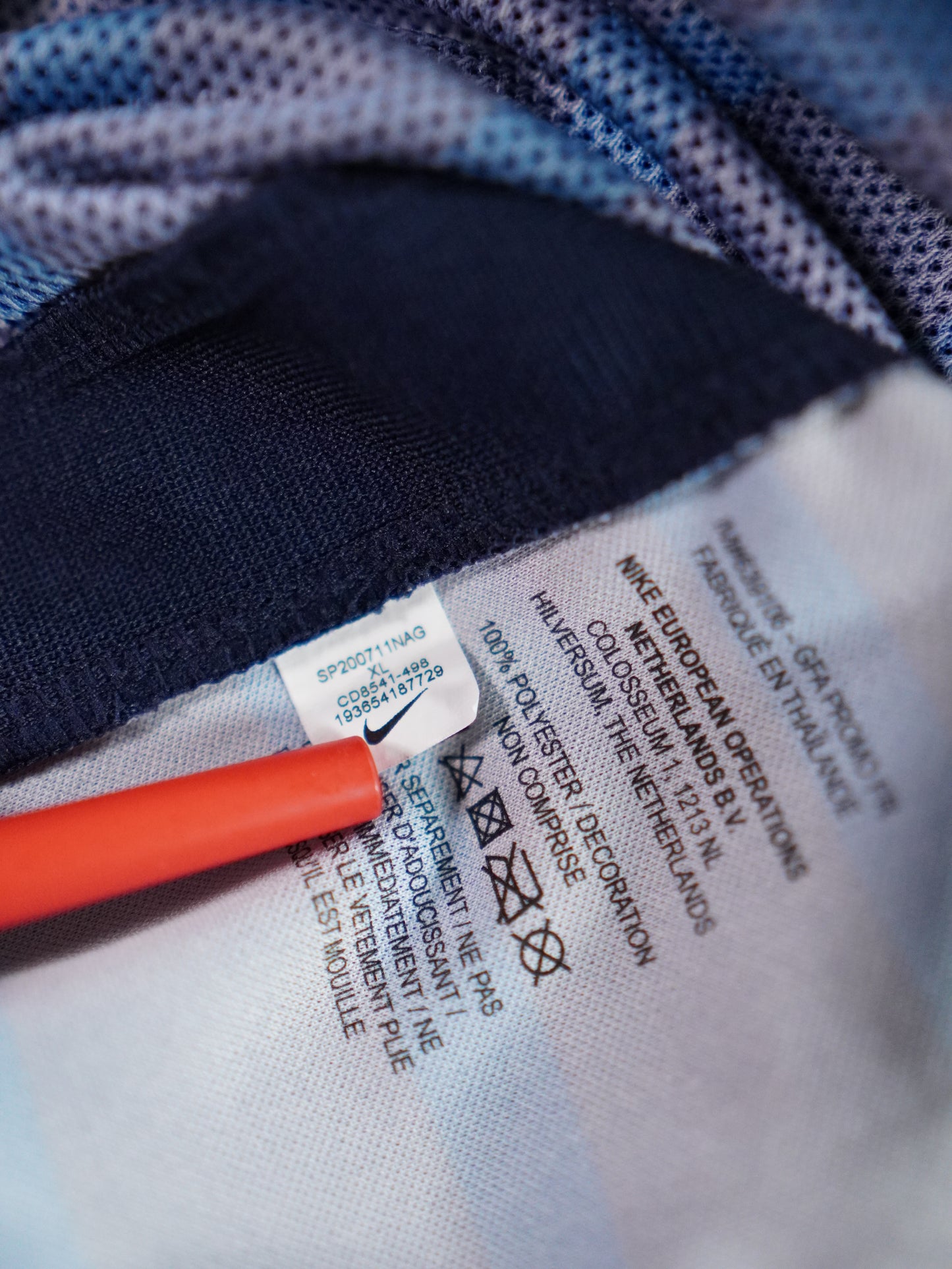 Maillot Officiel - France, 2020, Home Sans étoile, Stock Pro, (XL)