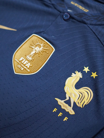 Maillot Officiel - France, 2022, Home, Player Boutique, (L), BNWT, Patch Champion du Monde 2018