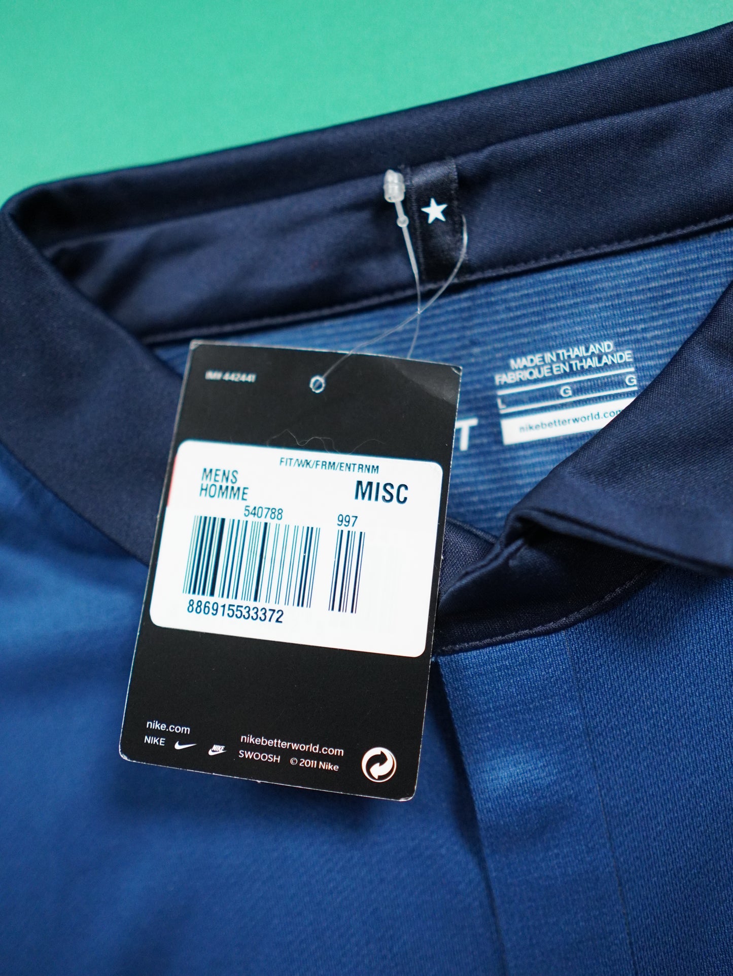 Maillot Officiel - France, 2011, Home, Stock Pro, (L), BNWT