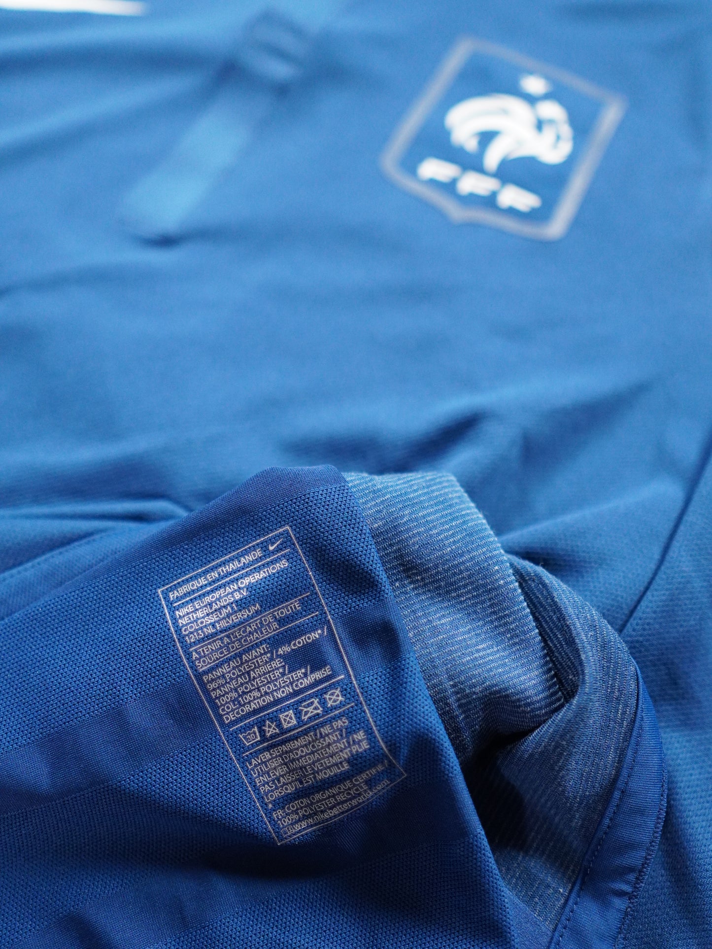 Maillot Officiel - France, 2011, Home, Stock Pro, (L), Manches Longues