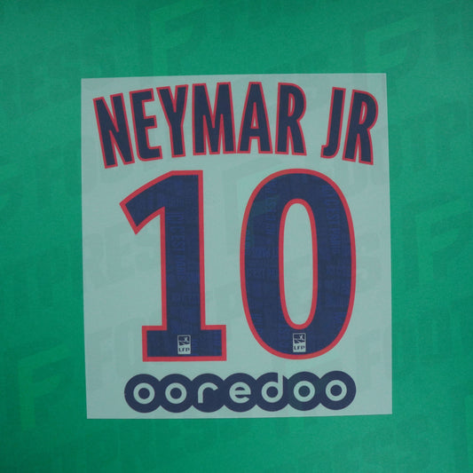 Flocage Officiel - Paris Saint-Germain ENFANT, Neymar JR, 2019/2020, Third JUNIOR, Bleu/Rouge (PSG)