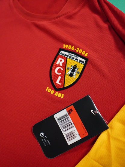 Maillot Officiel - RC Lens, 2006/2007, Home, Stock Pro, (L), BNWT, Manches Longues