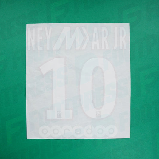 Flocado Oficial - Paris Saint-Germain NIÑO, Neymar JR, 2017/2018, Local Mercurial JUNIOR, Blanco/Rojo