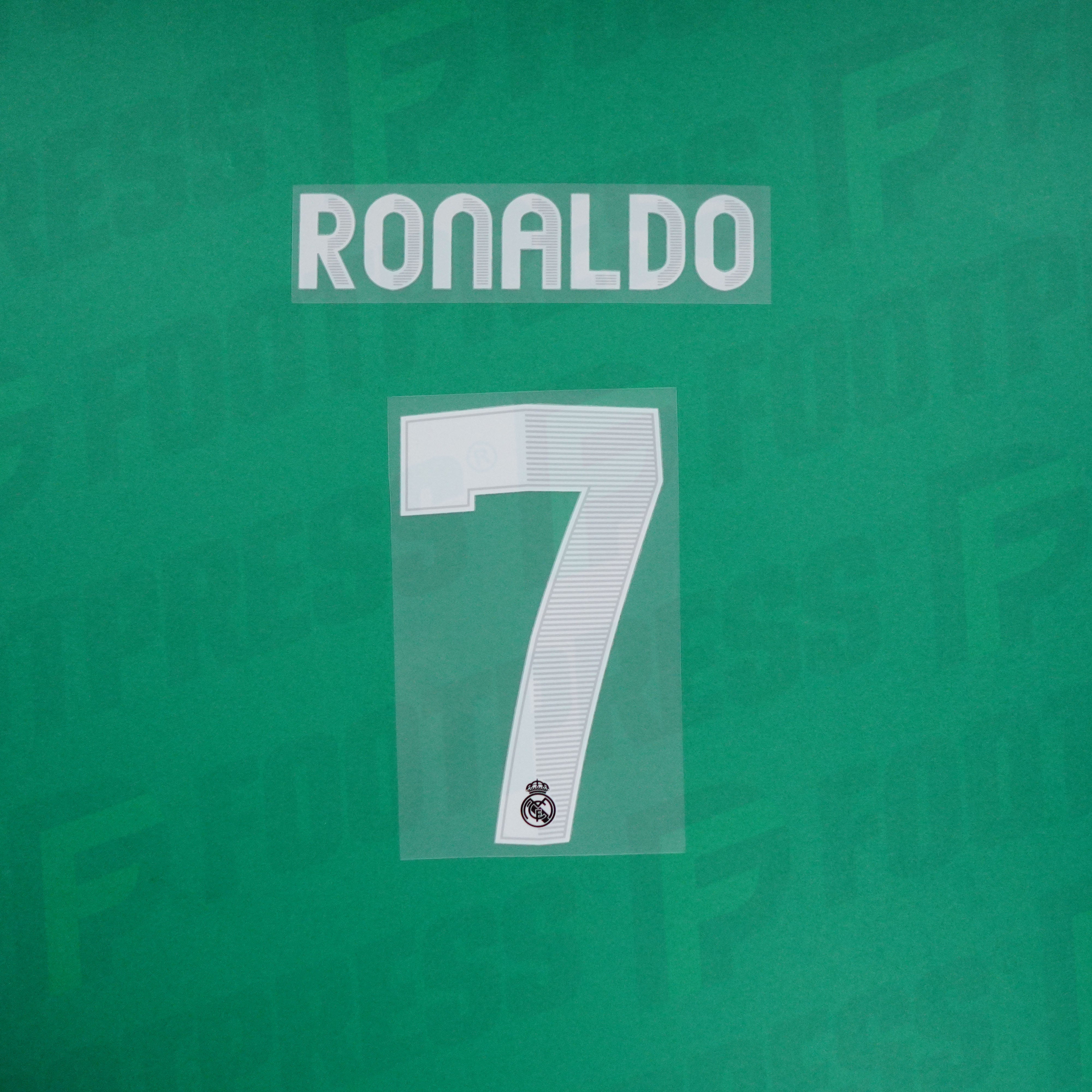 Flocage officiel Real de Madrid Liga/Europe home 2012/13 N°9 Benzema Flocage officiel Real de Madrid Liga/Europe home 2012/13 N°9 Benzema