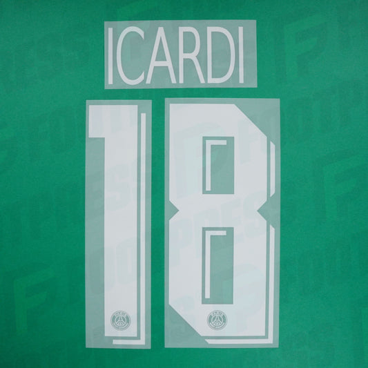 Flocado Oficial - Paris Saint-Germain, Icardi, 2019/2020, Local LDC, Blanco (PSG)