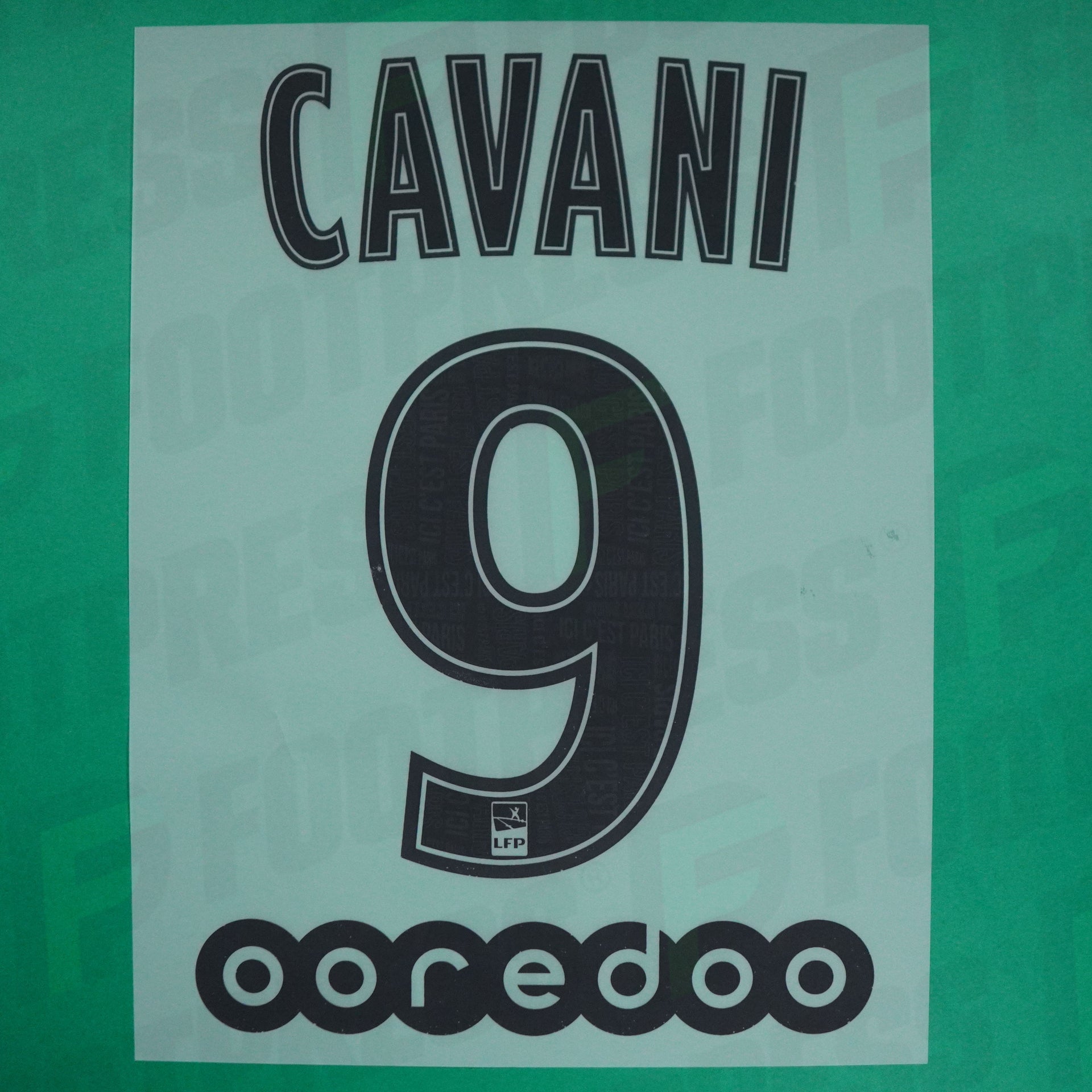 Flocage Officiel - Paris Saint-Germain ENFANT, Cavani numéro 9