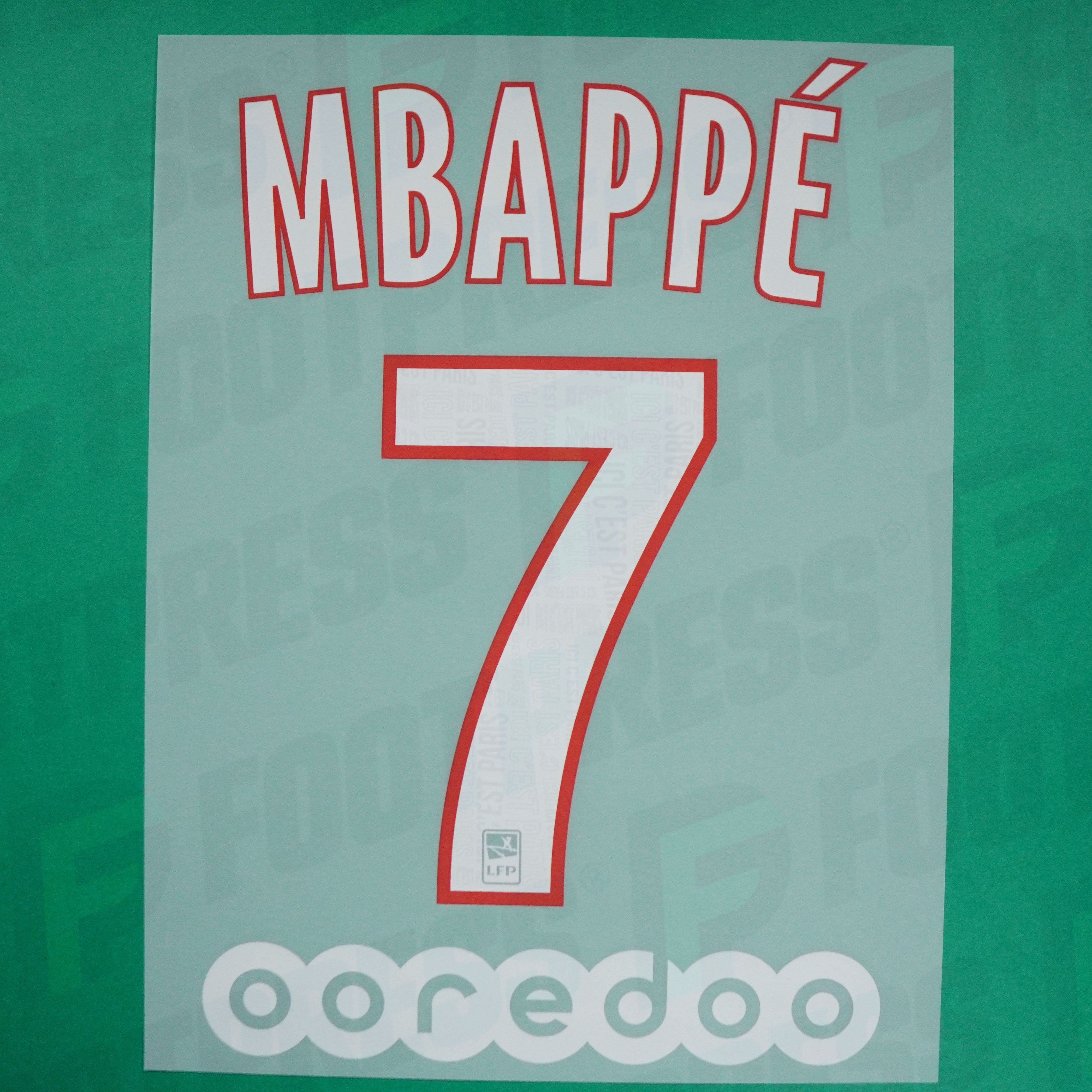 Flocage Officiel - Paris Saint-Germain ENFANT, Mbappé, 2020/2021, Thir Flocage Officiel - Paris Saint-Germain ENFANT, Mbappé, 2020/2021, Thir