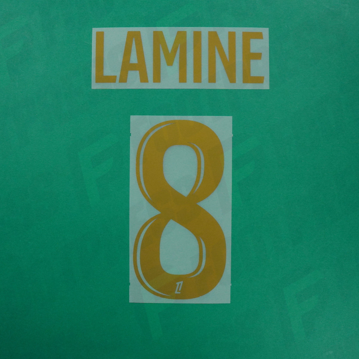Flocage Officiel - AS Monaco, Lamine Camara, 2026/2027, Away, Doré