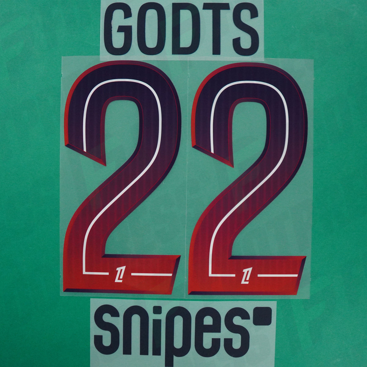 Flocage Officiel - Paris Saint-Germain, Godts, 2026/2027, Away + Snipes, Bleu foncé/Rouge