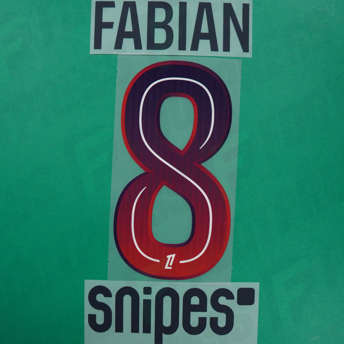 Flocage Officiel - Paris Saint-Germain, Fabian, 2026/2027, Away + Snipes, Bleu foncé/Rouge