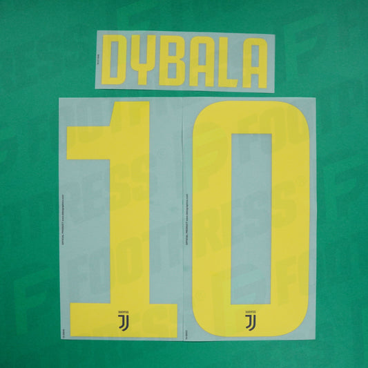 Flocado Oficial - Juventus, Dybala, 2018/2019, Tercera, Amarillo