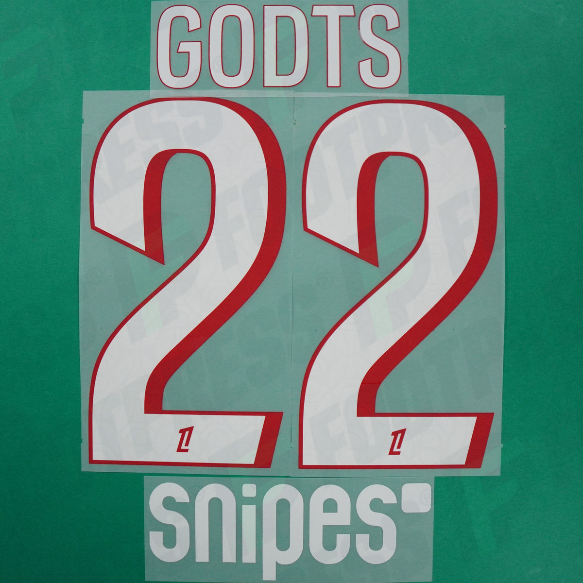 Flocage Officiel - Paris Saint-Germain, Godts, 2026/2027, Home + Snipes, Blanc/Rouge