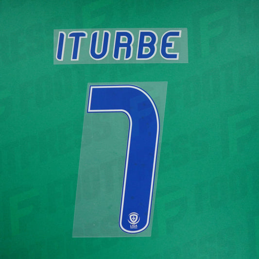 Official Nameset - FC Porto, Iturbe, 2012/2013, Third, Blue