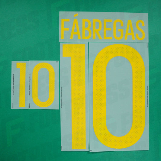 Rebaño Oficial - España, Fábregas, Eurocopa 2016, Local, Amarillo,