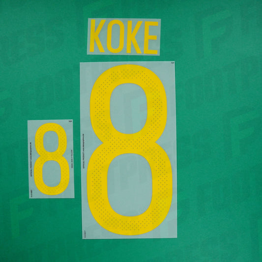 Rebaño Oficial - España, Koke, Eurocopa 2016, Local, Amarillo,