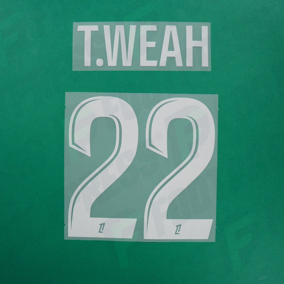 Flocage Officiel - Olympique de Marseille, Weah, 2026/2027, Away, Blanc