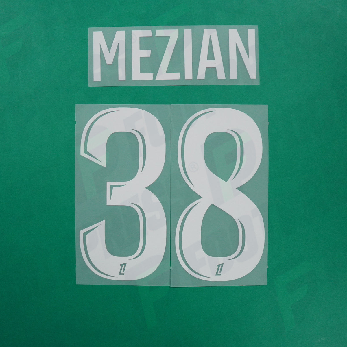 Flocage Officiel - RC Lens, Mezian Mesloub, 2026/2027, Away, Blanc