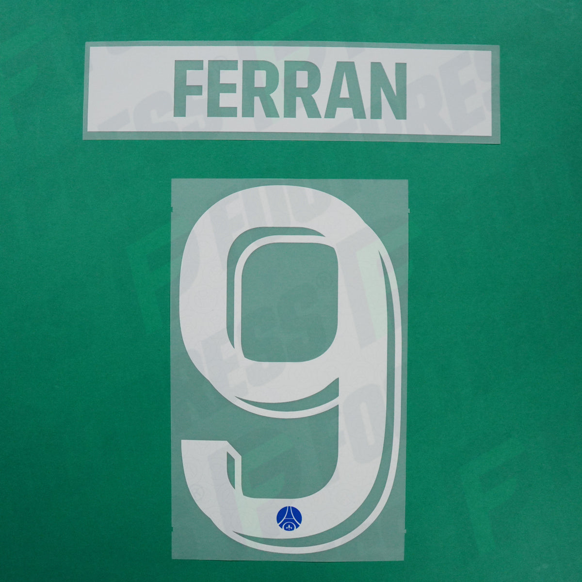 Flocage Officiel - Paris Saint-Germain, Ferran Torres, 2026/2027, Home LDC, Blanc