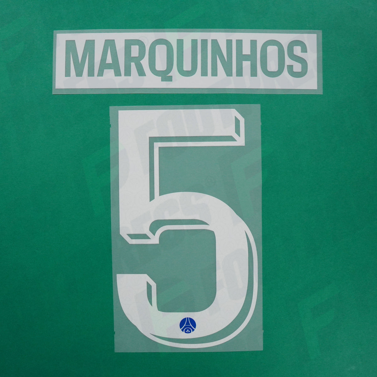Flocage Officiel - Paris Saint-Germain, Marquinhos, 2026/2027, Home LDC, Blanc