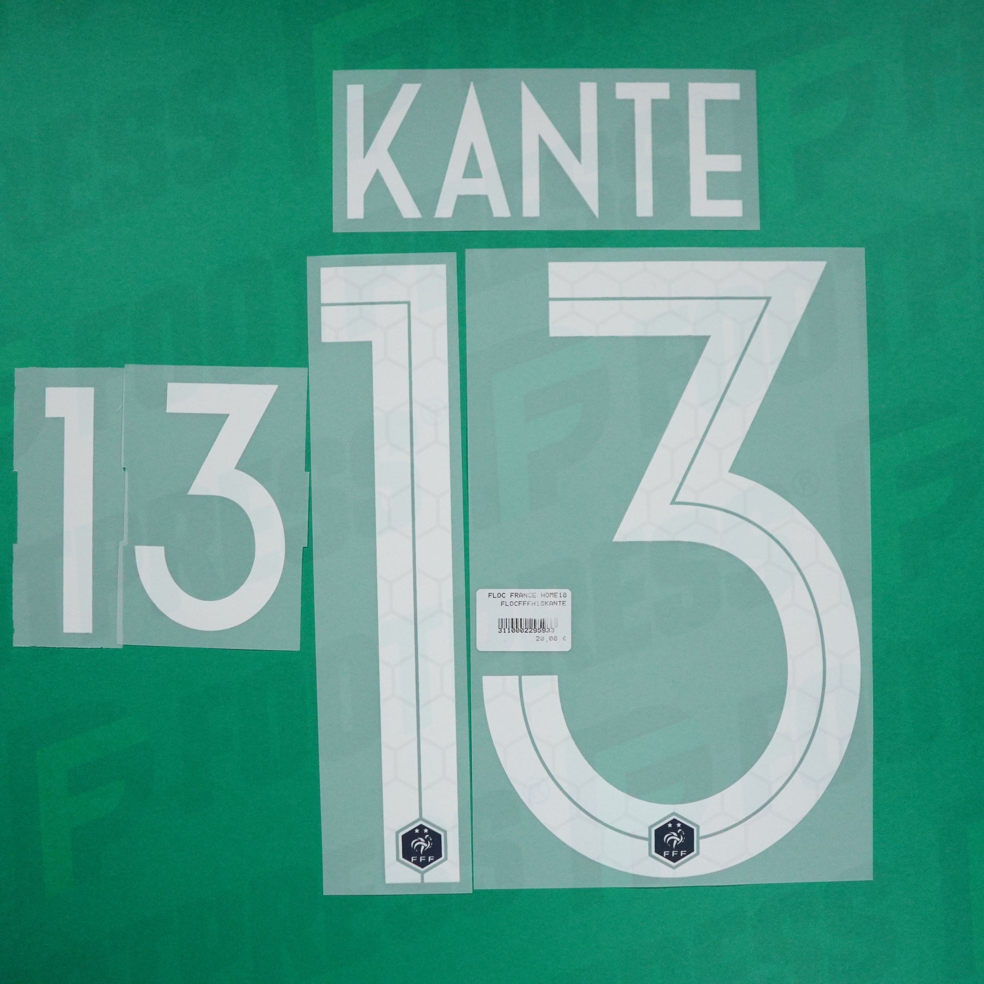 Flocage Officiel Equipe De France 2018 ⭐️ Ext Kante Flocage Officiel Equipe De France 2018 ⭐️ Ext Kante