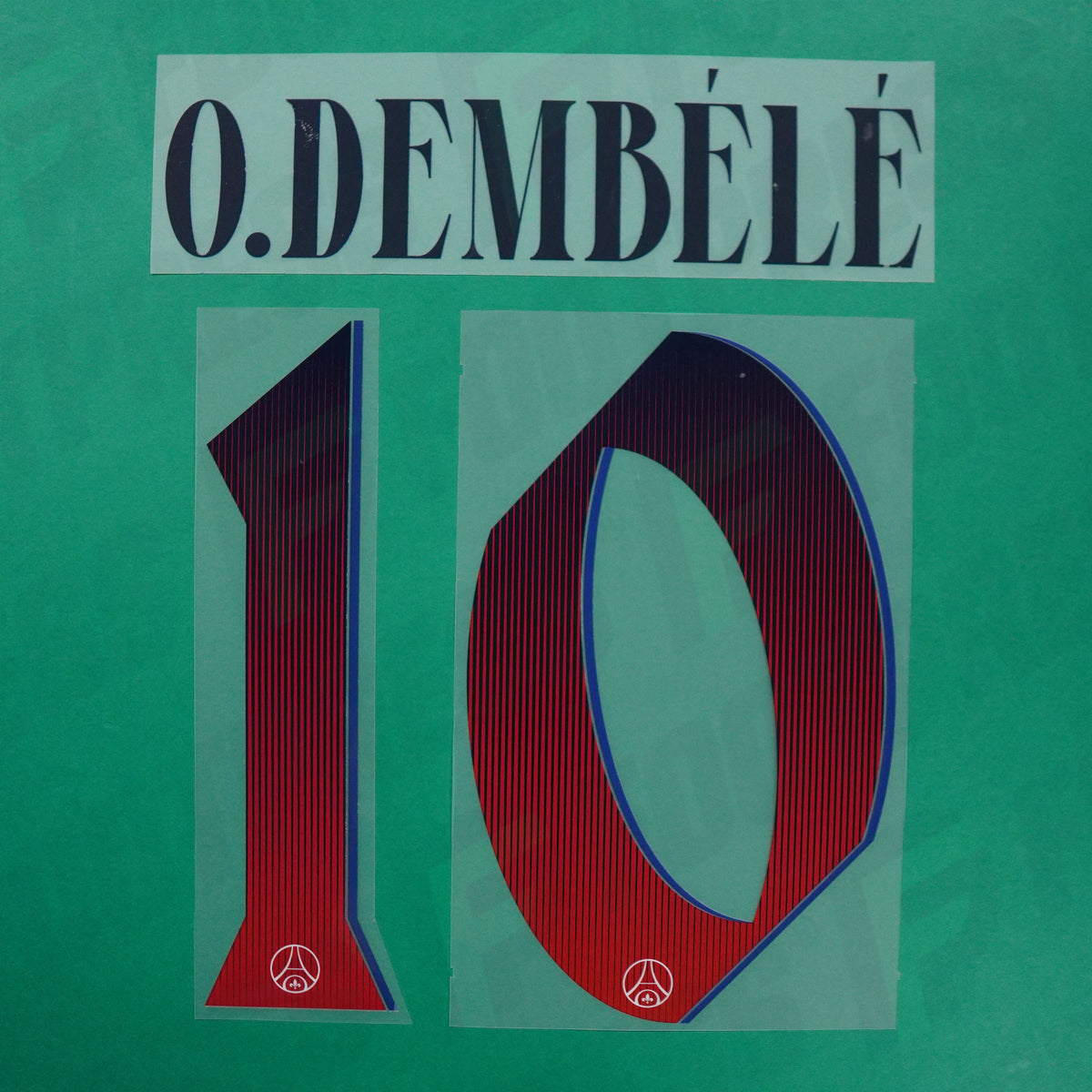 Flocage Officiel - Paris Saint-Germain, Dembélé, 2026/2027, Away LDC, Bleu foncé/Rouge