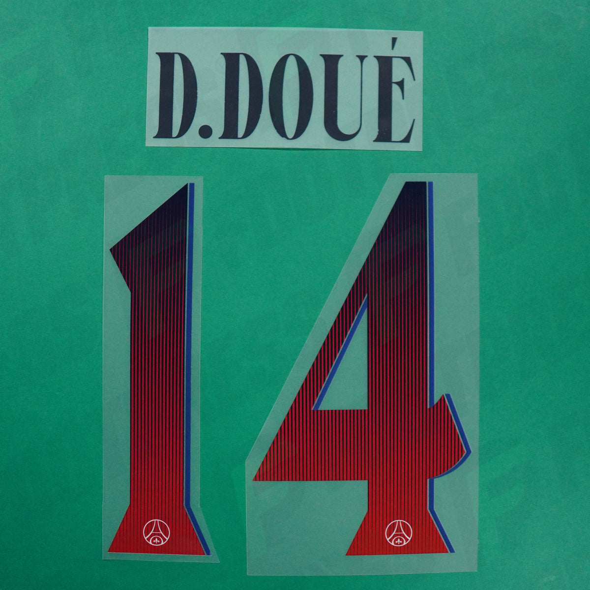 Flocage Officiel - Paris Saint-Germain, Doué, 2026/2027, Away LDC, Bleu foncé/Rouge
