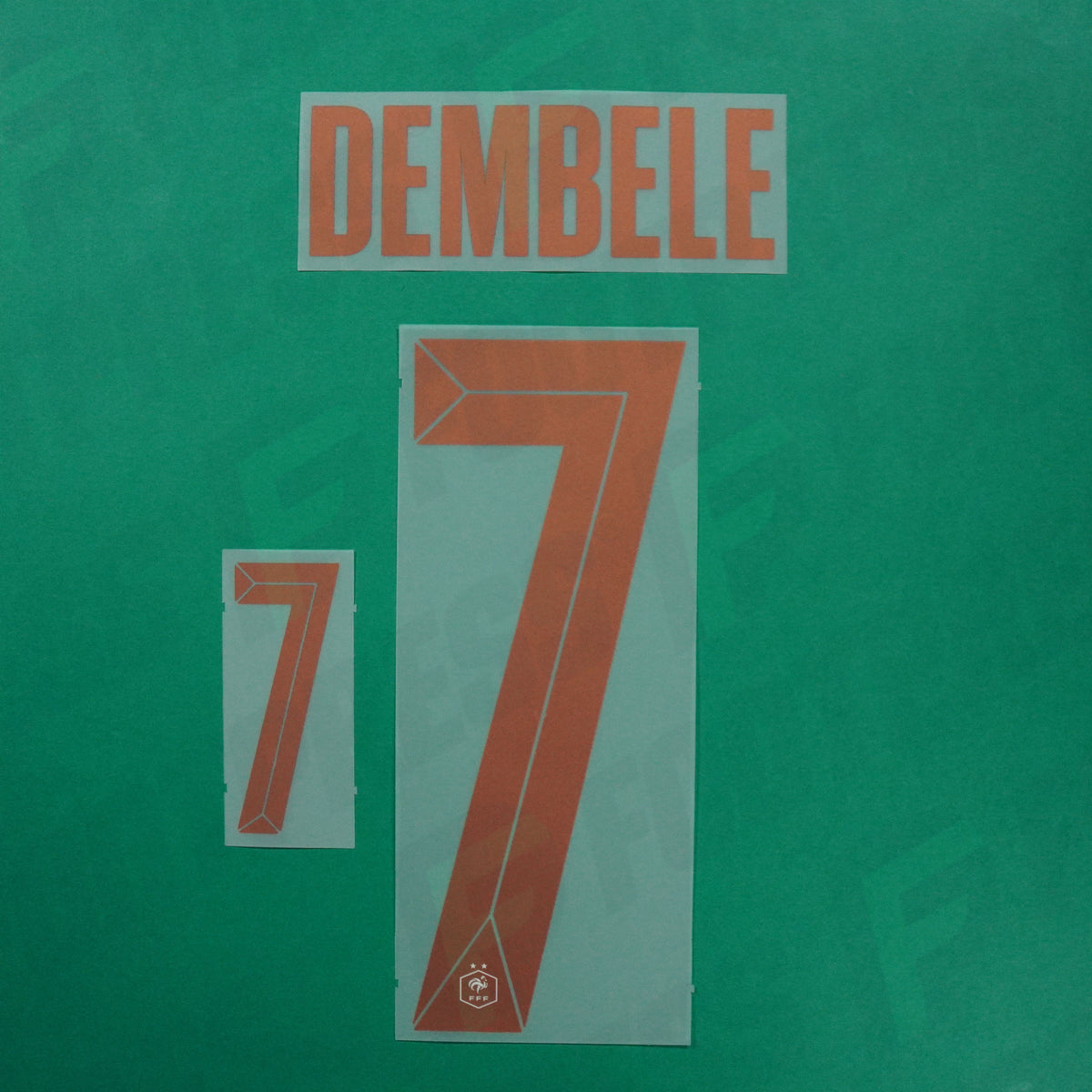 Flocage Officiel - France, Dembélé, 2026, Away, Doré