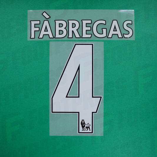 Flocado Oficial - Chelsea, Fabregas, 2014/2015, Local, Blanco