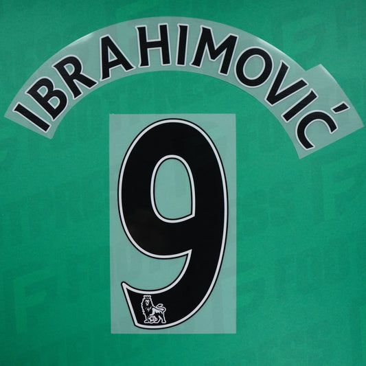 Flocado Oficial - Manchester United, Ibrahimovic, 2016/2017, Visitante, Negro