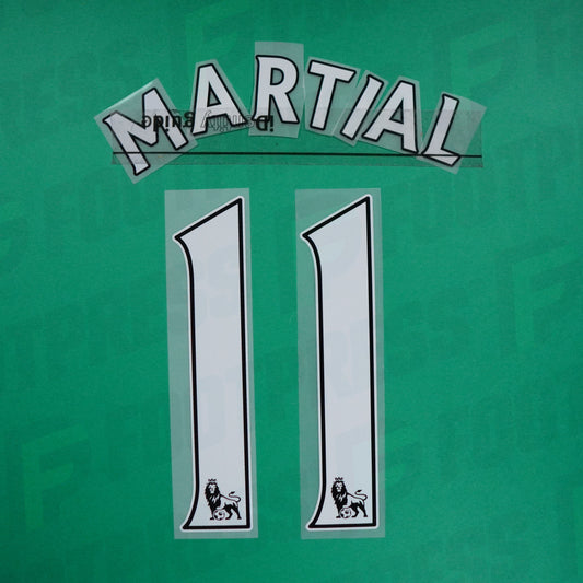Flocado Oficial - Manchester United, Martial 11, 2016/2017, Local, Blanco