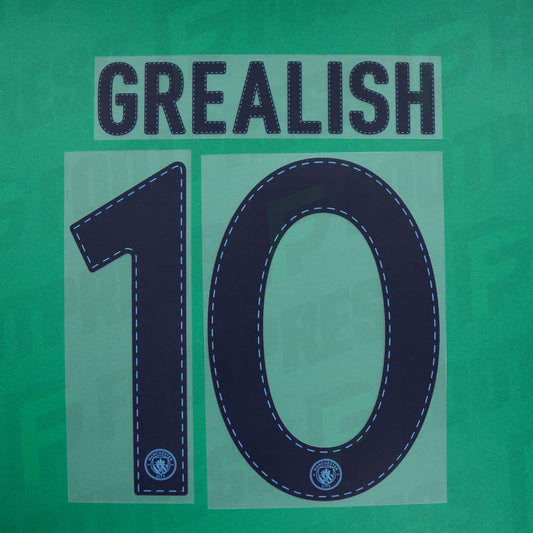Flocado Oficial - Manchester City, Grealish, 2022/2023, Home Europe, Azul