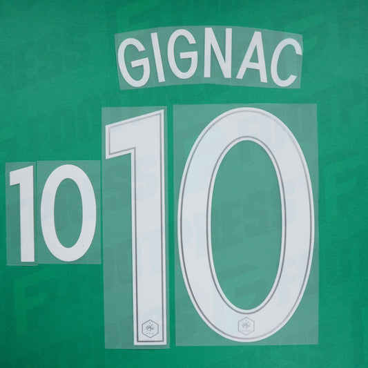 Flocado Oficial - Francia, Gignac, Eurocopa 2016, Local, Blanco,